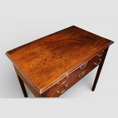 George III mahogany sidetable top