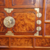 Burr Elm Korean cabinet door