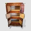 Burr Elm Korean cabinet interior