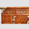 Burr Elm Korean cabinet top drawers