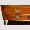 George III oak dresser pot board dresser base end drawers
