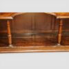 George III oak dresser pot board dresser base panelled backboard