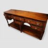 Georgian oak dresser base drawers open