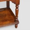 Georgian oak dresser base turned front leg