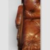 Regency mahogany bergere chair arm
