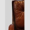 Regency mahogany bergere chair upright