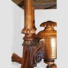 Victorian burr walnut oval coffee table