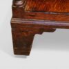 Antique oak pot board dresser base, 1820 bracket foot