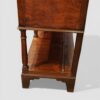 Antique oak pot board dresser base, 1820 end