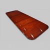 George V mahogany 3 pillar dining table fully open