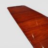 George V mahogany 3 pillar dining table top detail