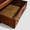 Georgian oak cabriole leg dresser base drawer open