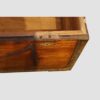 Regency brass bound camphor wood trunk working lock
