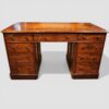 Victorian mahogany partners desk front