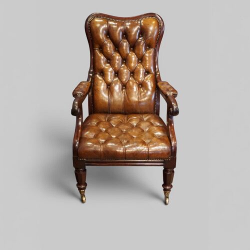 William IV library chair