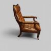 William IV library chair side
