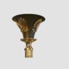 Empire design chandelier flared bowl