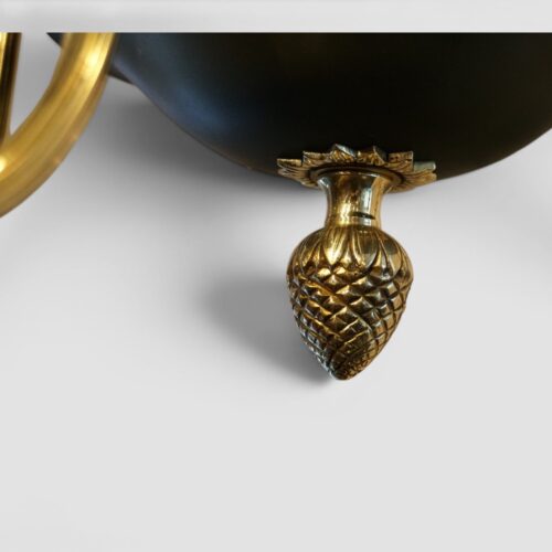 Empire design chandelier pineapple finial