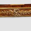 French inlaid Belle Epoch sidetable drawer gilt bronze mount