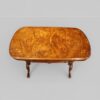 Victorian inlaid walnut window table top