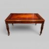 William IV mahogany 6 drawer writing table