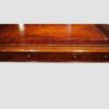 William IV mahogany 6 drawer writing table centre drawer