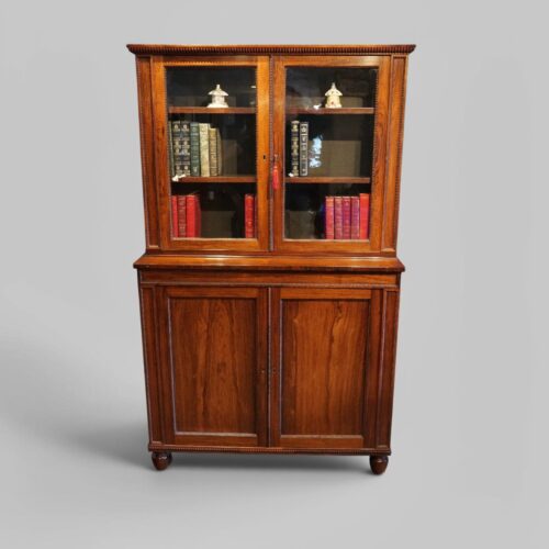 William IV rosewood bookcase