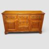Antique fruitwood dresser base