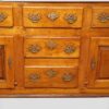 Antique fruitwood dresser base 2 dummy drawers