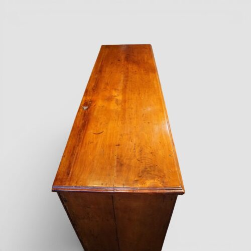 Antique fruitwood dresser base top