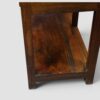 Antique oak pot board dresser base square legs boards