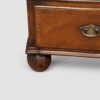 George I style walnut brushing slide chest bottom drawer
