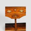 Georgian oak pot board dresser base drawer detail