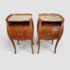 Pair of Continental bedside cabinets