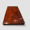 Campaign style pedestal desk top