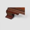George III mahogany chest on chest ogee bracket foot