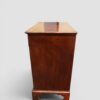 George III mahogany crossbanded chest side