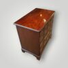 George III mahogany small batchelors chest angle