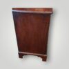 George III mahogany small batchelors chest side