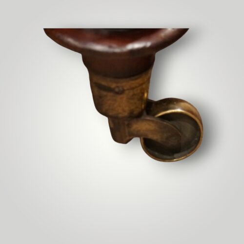 Large Chesterfield stool castor