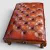 Victorian Walnut Leather Coffee Table