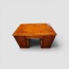 Victorian mahogany desk with high kneehole front
