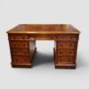 Victorian mahogany partners desk front