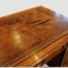 Victorian mahogany partners desk leather writing surface