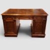 Victorian mahogany partners desk rear