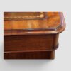 Victorian mahogany partners desk rounded corner