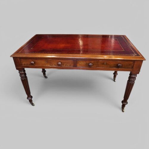 Victorian mahogany writing table