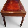 Victorian mahogany writing table end