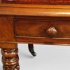Victorian mahogany writing table knob handle