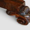 William IV rosewood circular dining table carved foot
